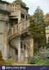 Exterior, stone spiral staircase, Archway house, Castle ___.jpg