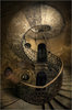 Jaroslaw Blaminsky Old spiral staircase Poster _ Posterlounge.jpg