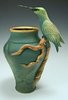 Ceramic Hummingbird Branch Vase _ Hummingbird, Pottery and ___(1).jpg