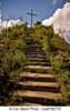 Pictures of Stairs To The Cross - An old path made of ___.jpg