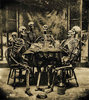 BUY 2 get 1 FREE 1900s Skeletons drinking and playing ___.jpg