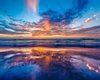 Dramatic Sunset - sky, sunset, clouds, reflection, nature ___.jpg