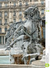 Frozen Fountain In Lyon (france) Royalty Free Stock Photos ___(1).jpg